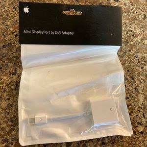 New in package mini display port to DVI Adapter